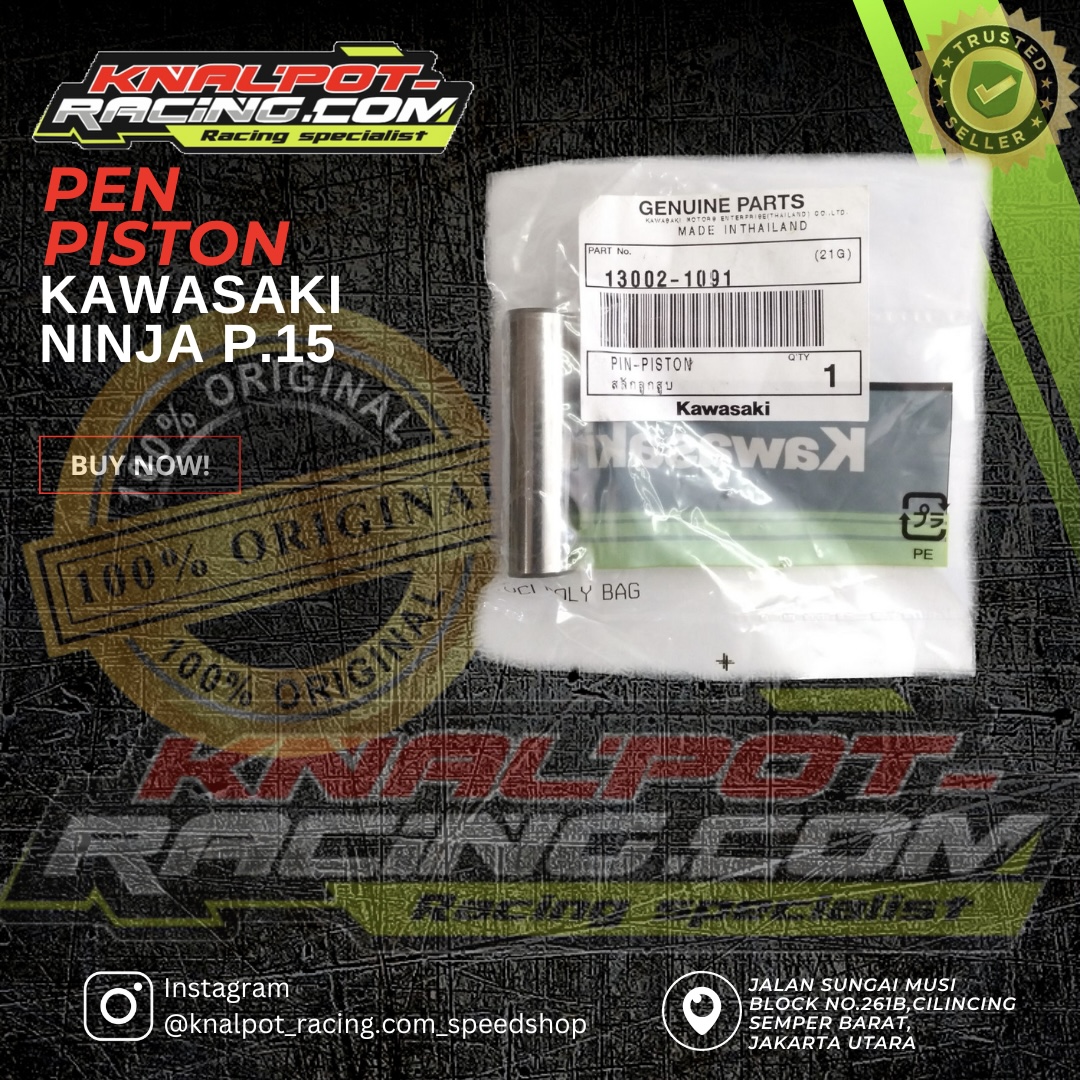 PEN PISTON KAWASAKI NINJA PEN 15